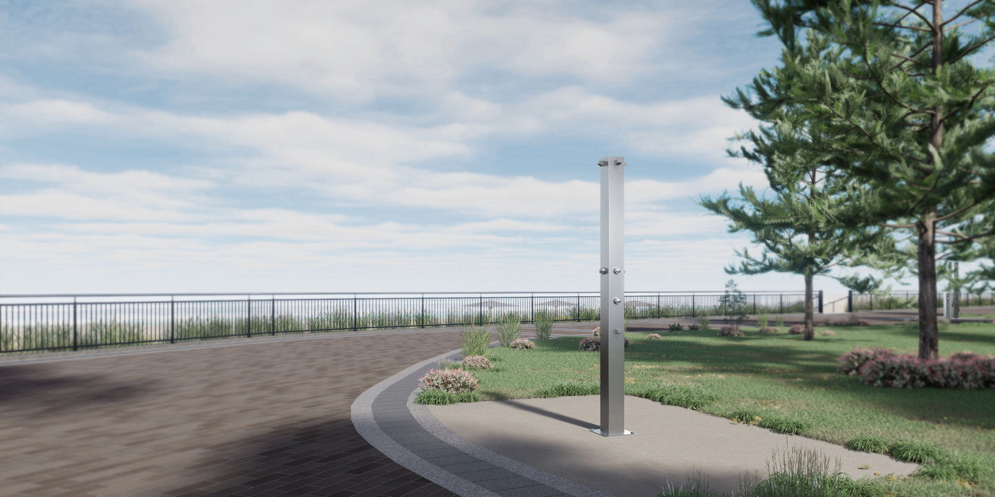 Commercial Outdoor Showers: What Builders & Developers Should Know