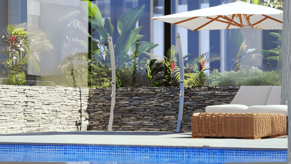 The Top Benefits of Hot & Cold Outdoor Showers